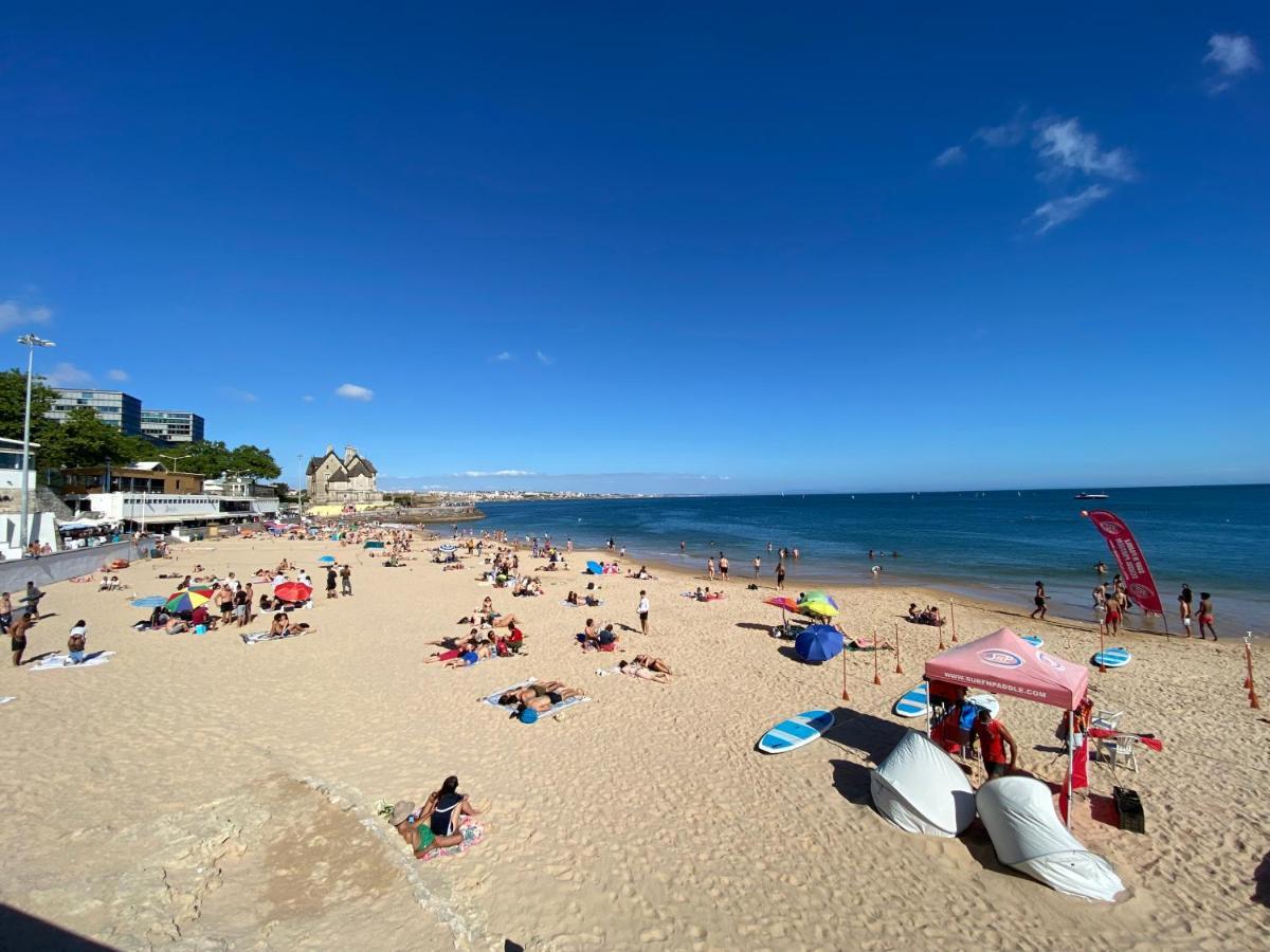 Апартаменти Lujoso Ap Con Piscina Frente Al Mar Кашкайш Екстер'єр фото